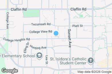 Map image of the property - 2000 College Heights Rd