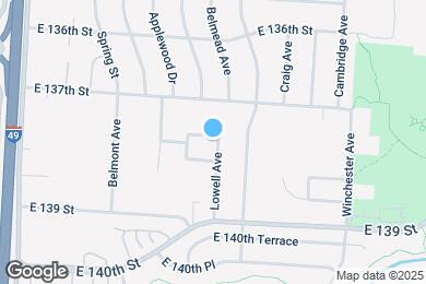 Map image of the property - 13720 Lowell Ave