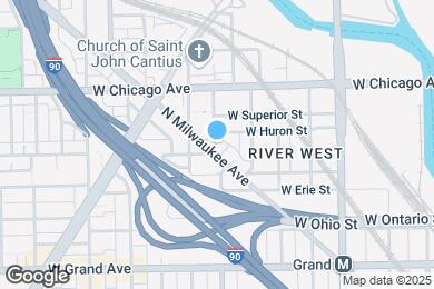 Map image of the property - 709 N Milwaukee Ave
