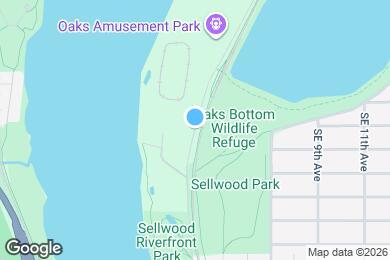 Map image of the property - 2901 SE Oaks Park Way