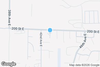 Map image of the property - 20012 43rd Ave E