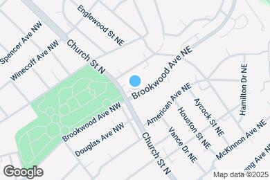 Map image of the property - 17 Brookwood Ave NE