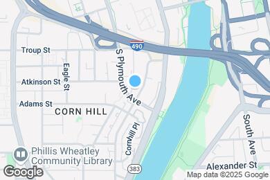 Map image of the property - 157 S Fitzhugh St