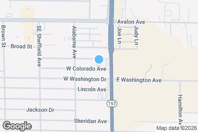 Map image of the property - 104 Colorado Ave