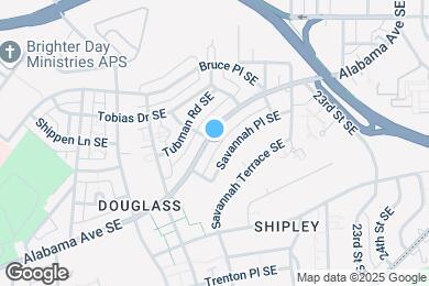 Map image of the property - 1885 Alabama Ave SE