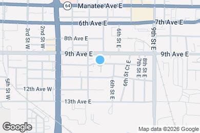 Map image of the property - 412 10th Ave E