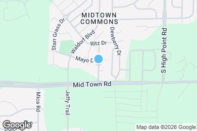 Map image of the property - 1807 Carns Dr