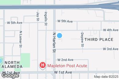 Map image of the property - 355 Gray St