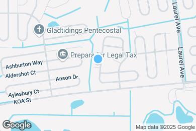 Map image of the property - 437 Britten Dr