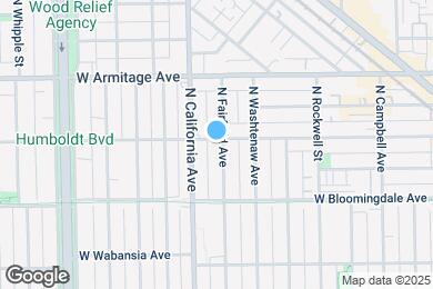 Map image of the property - 1856 N Fairfield Ave