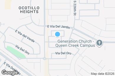 Map image of the property - 22479 E Desert Spoon Dr