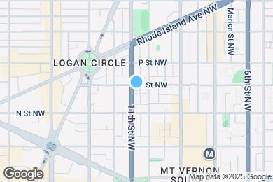 Map image of the property - 1335 11th St NW