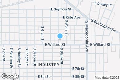 Map image of the property - 912 S Blaine St