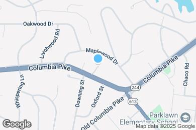 Map image of the property - 6438 Columbia Pike