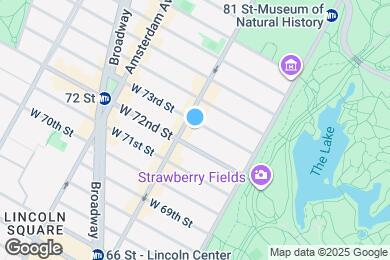 Map image of the property - WEST 73 STREET