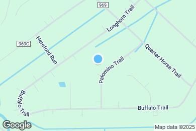 Map image of the property - 1420 Palomino Trail