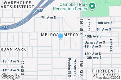 Map image of the property - 960 18th St S
