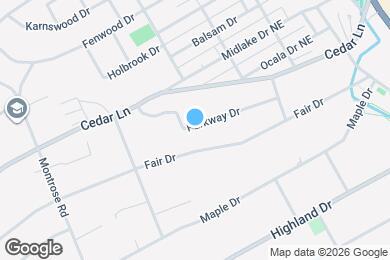 Map image of the property - 2306 Parkway Dr