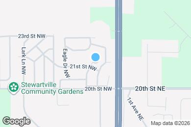 Map image of the property - 2104 Cardinal Ln NW