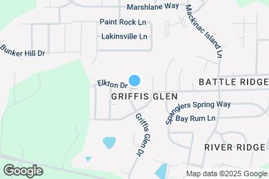 Map image of the property - 3823 Griffis Glen Dr