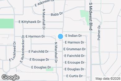 Map image of the property - 515 N Key Blvd