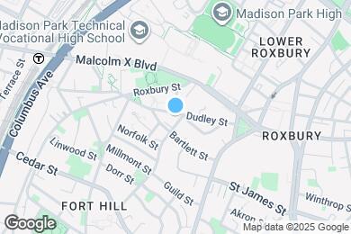 Map image of the property - 27 Dudley St