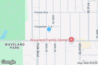 Map image of the property - 1231 46th St