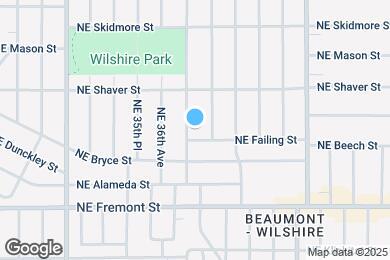 Map image of the property - 3920 NE 37th Ave