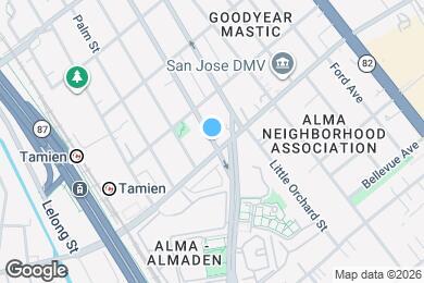 Map image of the property - 1395 Vine St