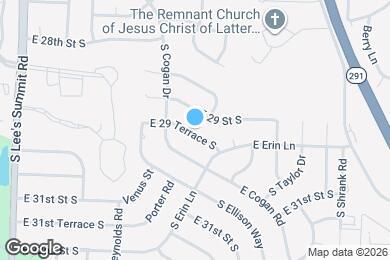 Map image of the property - 16604 E 29 Terrace S