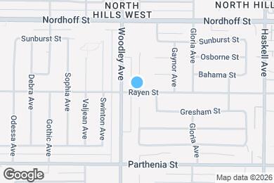 Map image of the property - 16145 Rayen St