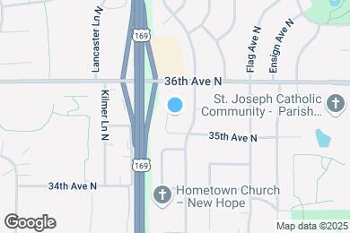 Map image of the property - 3552 Independence Ave N