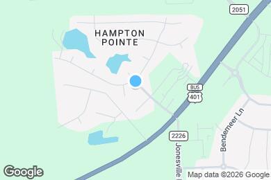 Map image of the property - 121 Hampton Lake Dr