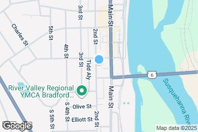 Map image of the property - 607 2nd St
