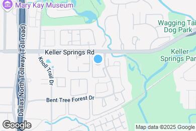 Map image of the property - 5310 Keller Springs Rd