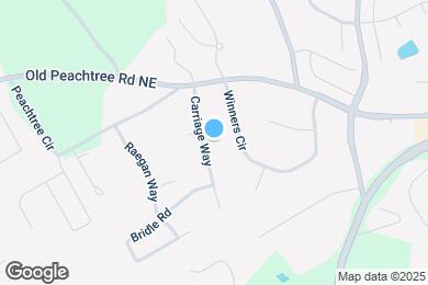 Map image of the property - 2033 Carriage Way