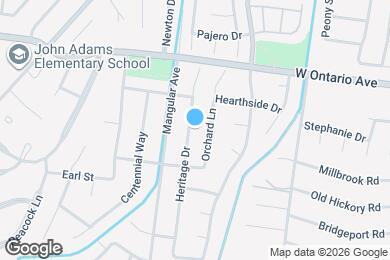 Map image of the property - 2345 Heritage Dr