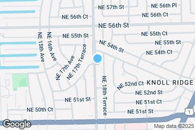 Map image of the property - 5270 NE 18th Ave