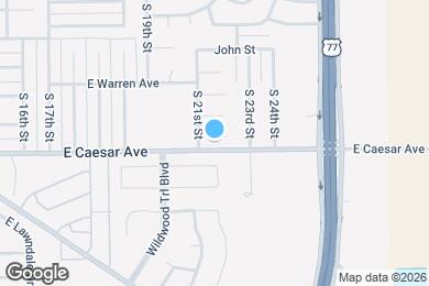 Map image of the property - 1713 Mildred St