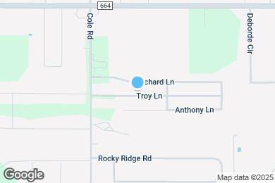 Map image of the property - 109 Troy Ln