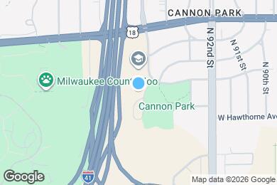 Map image of the property - 317 N 95th St