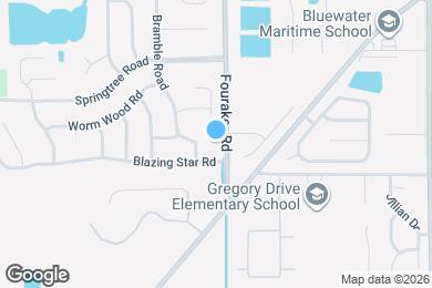 Map image of the property - 3928 Fouraker Rd