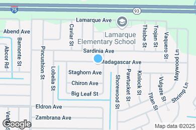 Map image of the property - 3615 Madagascar Ave