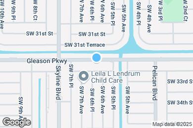 Map image of the property - 610 Gleason Pkwy