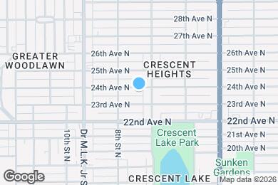 Map image of the property - 730 1/2 24th Ave N