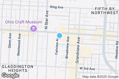 Map image of the property - 1500 Fairview Ave