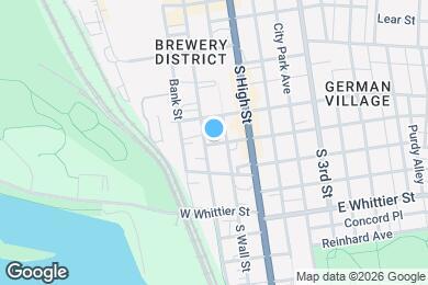 Map image of the property - 47 W Columbus St