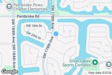 Map image of the property - 1928 SW 177th Ave