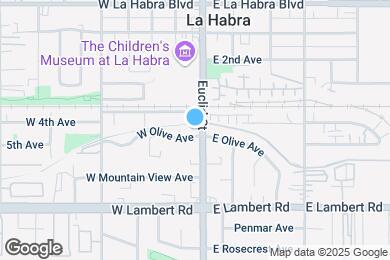Map image of the property - 101 W Olive Ave