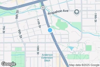 Map image of the property - 1501 Broadway St